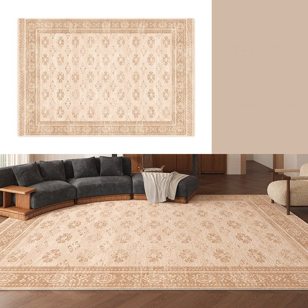Modern Rugs for Dining Room, Abstract Contemporary Modern Rugs, Geometric Contemporary Rugs Next to Bed, Mid Century Area Rugs for Living Room-HomePaintingDecor