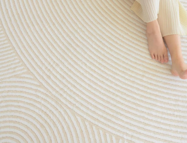 Large Modern Rugs for Living Room, Bedroom Modern Rugs, Dining Room Geometric Modern Rugs, Contemporary Modern Rugs under Coffee Table-HomePaintingDecor