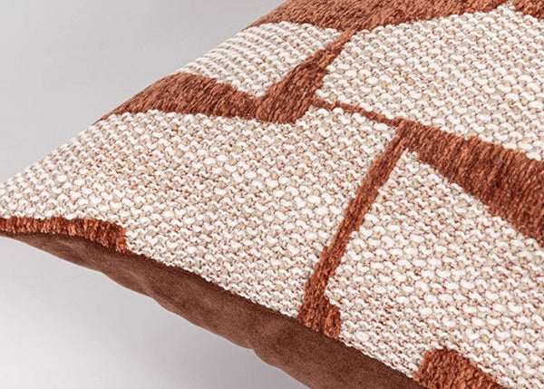 Contemporary Throw Pillow for Living Room, Modern Square Pillows, Large Abstract Throw Pillows for Couch, Modern Sofa Throw Pillows-HomePaintingDecor