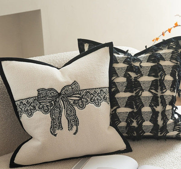 Large Decorative Throw Pillows, Decorative Pillow Arrangement Ideas for Couch, Modern Decorative Pillows for Living Room, Decorative Pillow Covers-HomePaintingDecor