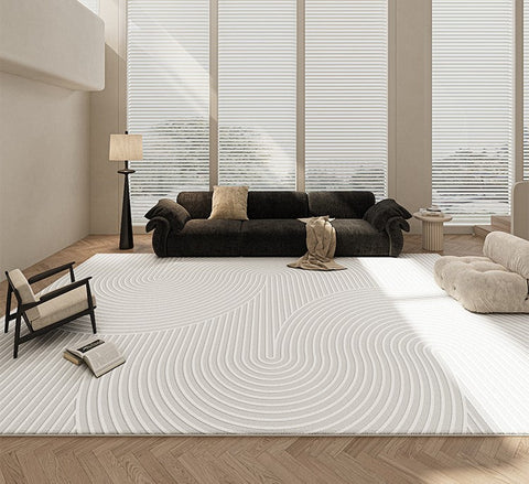 Abstract Area Rugs for Living Room, Contemporary Modern Rugs Next to Bed, Geometric Modern Rugs under Dining Room Table, Modern Carpets for Office