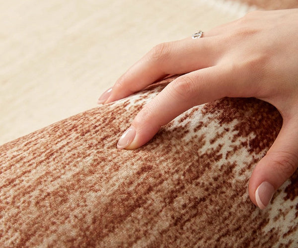 Mid Century Modern Rugs Next to Bed, Contemporary Rugs for Bedroom, Abstract Modern Carpets for Living Room, Modern Rugs for Dining Room-HomePaintingDecor