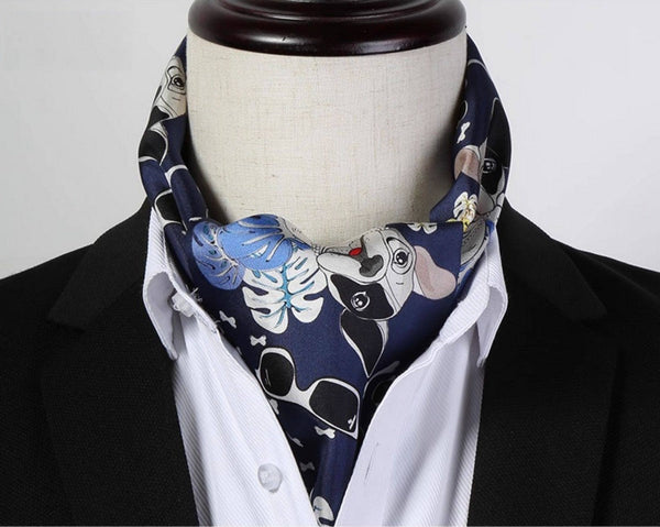 Short Silk Ascot Men, Silk Scarf For Blazer, Mens Summer Silk Scarf, Narrow Pure Silk Scarf, Short Silk Neckerchief Men, Soft Silk Short Scarf, Business Slim Silk Scarf, Mens Thin Silk Neck Scarf-HomePaintingDecor