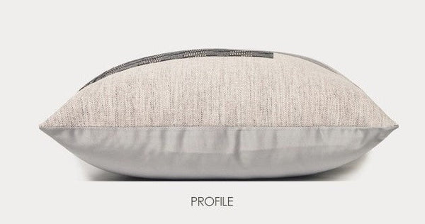 Large Decorative Modern Sofa Pillows, Modern Throw Pillows for Couch, Large Gray Modern Pillows, Modern Simple Throw Pillows for Living Room-HomePaintingDecor
