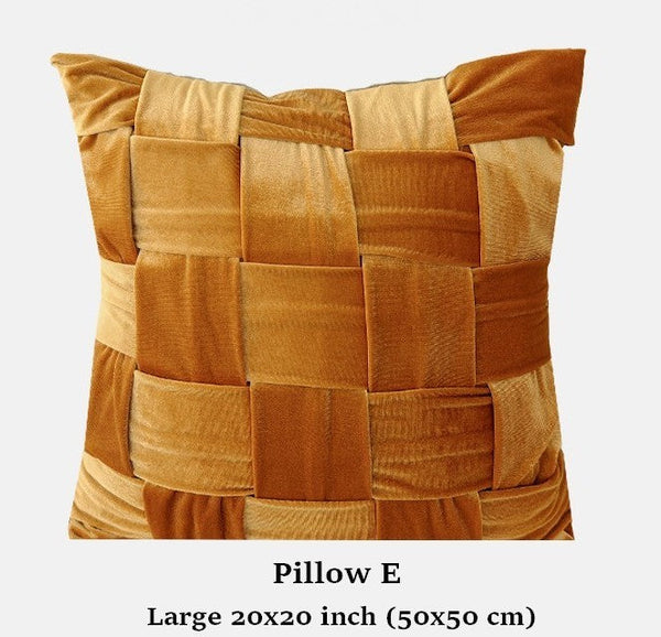 Unique Decorative Pillows for Bedroom, Modern Decorative Pillows for Couch, Decorative Cushion Covers, Decorative Pillow Arrangement Ideas for Interior Design-HomePaintingDecor