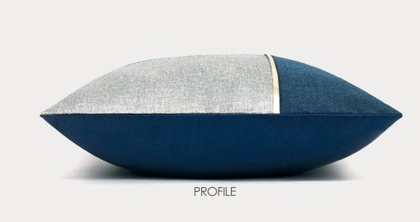 Decorative Modern Sofa Pillows, Blue Modern Throw Pillows, Large Modern Pillows for Living Room, Modern Throw Pillows for Couch-HomePaintingDecor