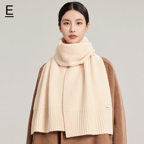 Modern Wool Scarf for Women, Soft Cashmere Scarf for Women, Casual Scarf for Women, Cold Weather Scarf, Fashion Designer Scarf, Winter Scarf-HomePaintingDecor