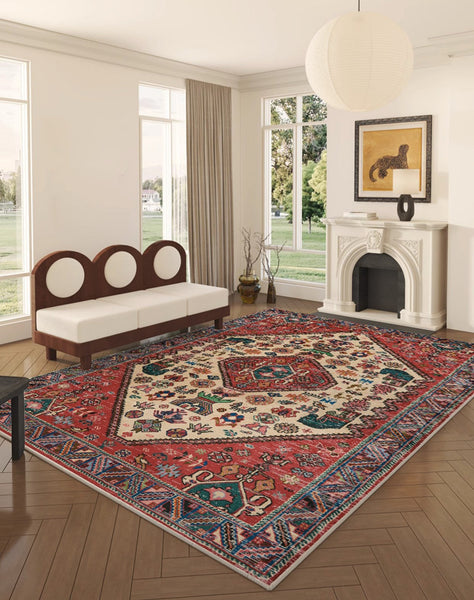 Antique Persian Rug, Oversized Area Rugs for Living Room, Extra Large Vintage Persian Rugs, Vintage Rugs for Bedroom, Persain Rugs for Dining Room-HomePaintingDecor