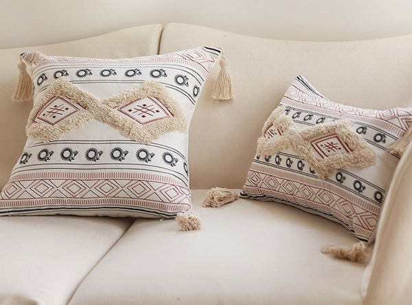 Contemporary Throw Pillow for Interior Design,Geometric Square Modern Throw Pillows for Couch, Decorative Throw Pillows-HomePaintingDecor