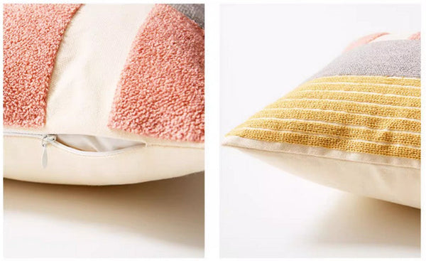 Large Modern Sofa Cushion, Decorative Pillow Covers, Modern Pillows for Couch, Abstract Decorative Throw Pillows for Living Room-HomePaintingDecor