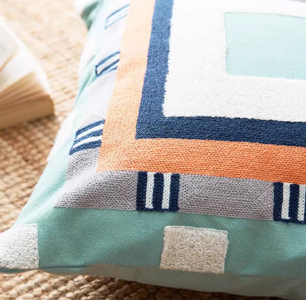 Large Modern Sofa Cushion, Decorative Pillow Covers, Modern Pillows for Couch, Abstract Decorative Throw Pillows for Living Room-HomePaintingDecor