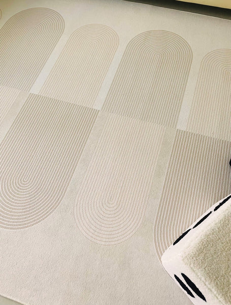 Bedroom Modern Rug Ideas, Kitchen Modern Rugs, Geometric Modern Rug Placement Ideas for Living Room, Contemporary Area Rugs-HomePaintingDecor