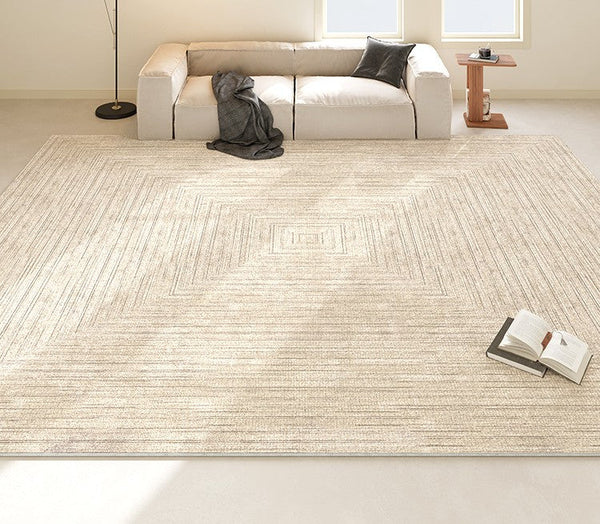 Bedroom Modern Rugs, Large Modern Rugs for Sale, Modern Area Rug in Living Room, Contemporary Floor Carpets under Sofa-HomePaintingDecor