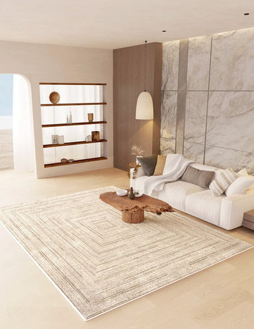 Bedroom Modern Rugs, Large Modern Rugs for Sale, Modern Area Rug in Living Room, Contemporary Floor Carpets under Sofa-HomePaintingDecor