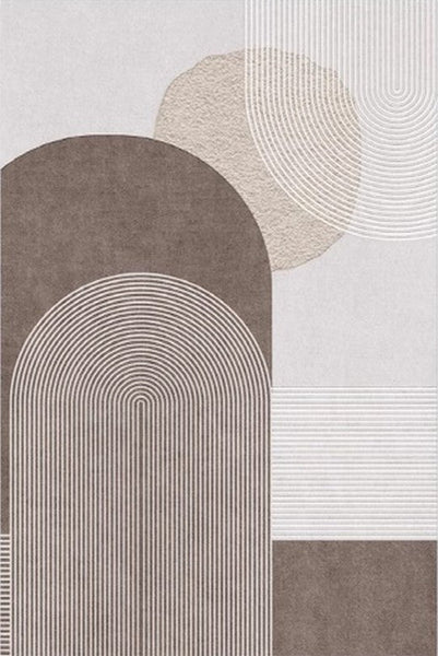 Extra Large Modern Rugs for Living Room, Abstract Contemporary Modern Rugs, Geometric Area Rugs for Bedroom, Modern Rugs for Office-HomePaintingDecor