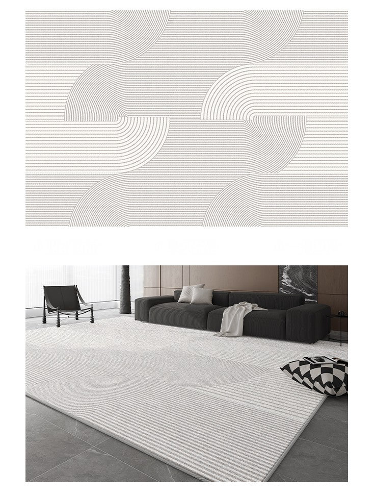 Dining Room Floor Rug, Large Floor Rugs for Living Room, Modern Floor Rugs for Bedroom, Extra Large Geometric Modern Rugs for Office-HomePaintingDecor