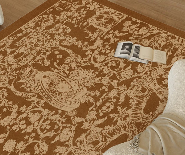 French Style Modern Rugs for Interior Design, Modern Rugs for Dining Room, Thick Soft Rugs under Coffee Table, Contemporary Modern Rugs for Living Room-HomePaintingDecor