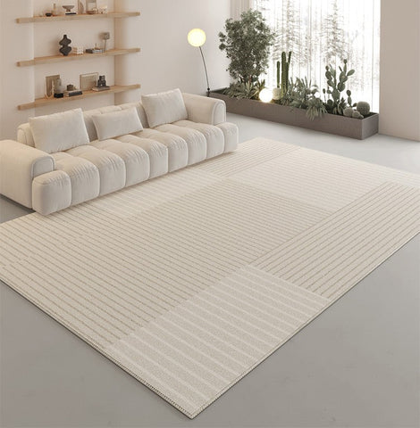 Contemporary Floor Carpets under Sofa, Modern Area Rug in Living Room, Bedroom Modern Rugs, Large Modern Rugs for Sale-HomePaintingDecor