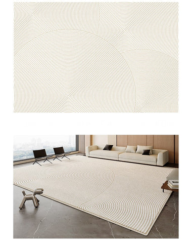Large Modern Rugs for Living Room, Bedroom Modern Rugs, Dining Room Geometric Modern Rugs, Contemporary Modern Rugs under Coffee Table-HomePaintingDecor