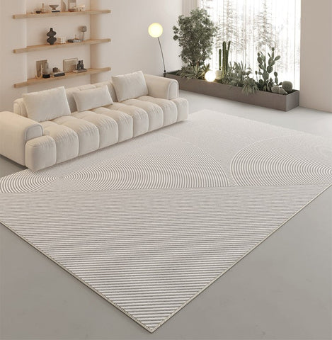 Contemporary Carpet for Study Room, Modern Rugs in Dining Room, Large Modern Area Rugs in Living Room, Abstract Geometric Modern Rugs-HomePaintingDecor