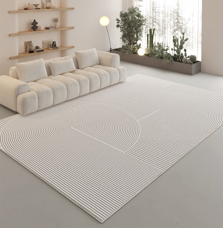 Large Modern Area Rugs in Living Room, Contemporary Carpet for Study Room, Modern Rugs in Dining Room, Abstract Geometric Modern Rugs-HomePaintingDecor