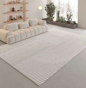 Modern Rugs in Dining Room, Abstract Geometric Modern Rugs, Large Modern Area Rugs in Living Room, Contemporary Carpet for Study Room-HomePaintingDecor