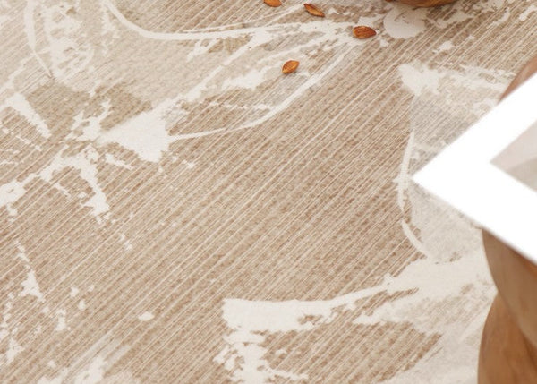 French Style Modern Rugs for Interior Design, Bedroom Modern Soft Rugs, Contemporary Modern Rugs under Dining Room Table, Flower Pattern Modern Rugs for Living Room-HomePaintingDecor