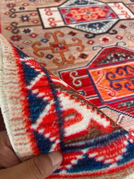 Morocco Area Rugs for Living Room, Persain Rugs for Bedroom, Traditional Colorful Persian Rugs, Vintage Area Rugs for Dining Room-HomePaintingDecor