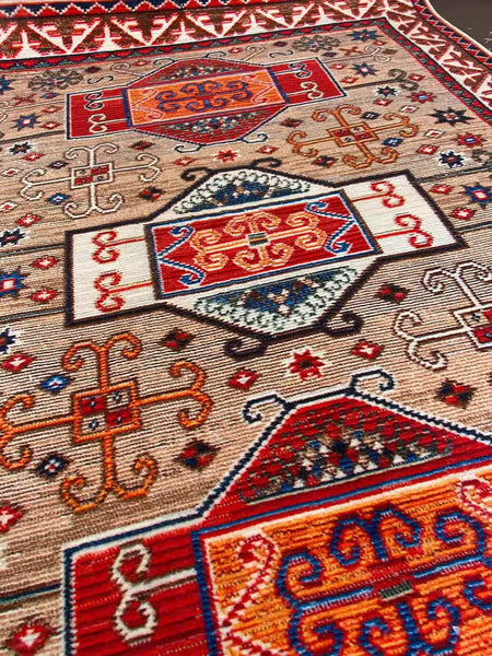 Morocco Area Rugs for Living Room, Persain Rugs for Bedroom, Traditional Colorful Persian Rugs, Vintage Area Rugs for Dining Room-HomePaintingDecor