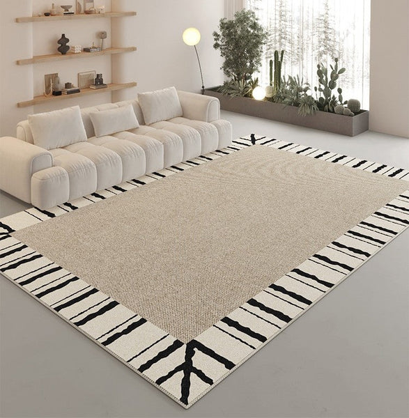 Bedroom Modern Rugs, Abstract Geometric Modern Rugs, Contemporary Modern Rugs for Living Room, Modern Rugs for Dining Room-HomePaintingDecor