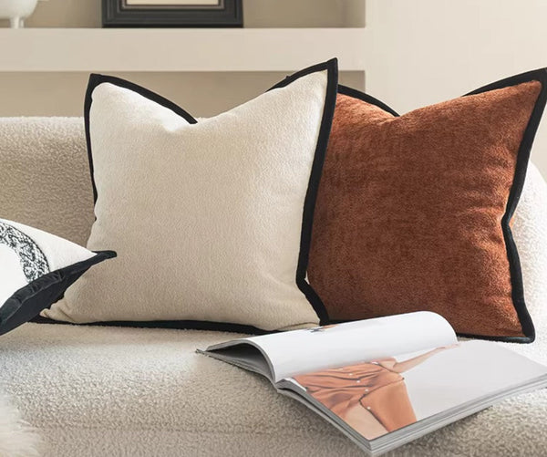 Large Decorative Throw Pillows, Decorative Pillow Arrangement Ideas for Couch, Modern Decorative Pillows for Living Room, Decorative Pillow Covers-HomePaintingDecor