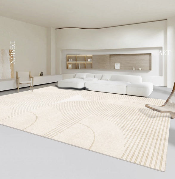 Abstract Modern Area Rugs for Bedroom, Large Modern Rugs for Living Room, Contemporary Modern Rugs for Sale-HomePaintingDecor