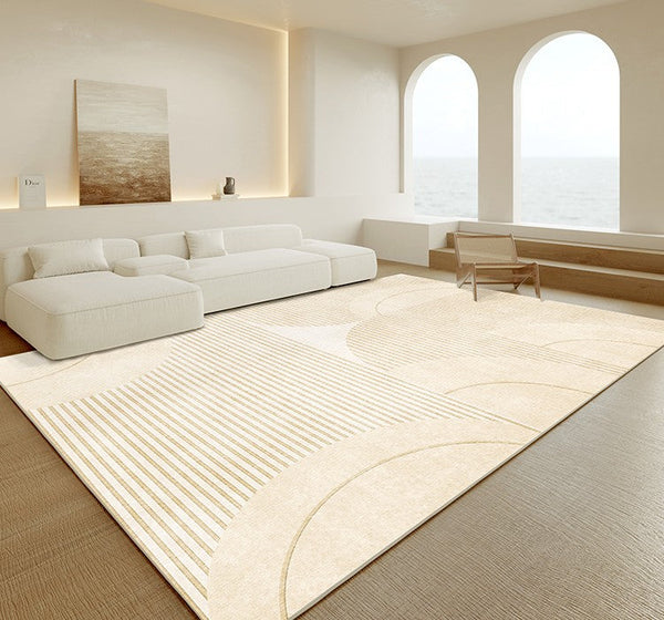 Abstract Modern Area Rugs for Bedroom, Large Modern Rugs for Living Room, Contemporary Modern Rugs for Sale-HomePaintingDecor