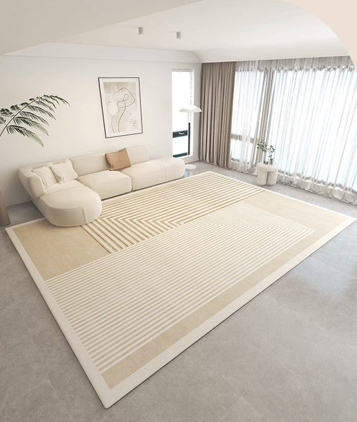 Dining Room Modern Rugs, Contemporary Modern Rugs for Bedroom, Modern Area Rugs under Sofa, Abstract Modern Rugs for Living Room-HomePaintingDecor