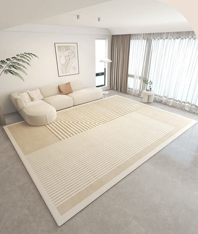 Dining Room Modern Rugs, Contemporary Modern Rugs for Bedroom, Modern Area Rugs under Sofa, Abstract Modern Rugs for Living Room-HomePaintingDecor