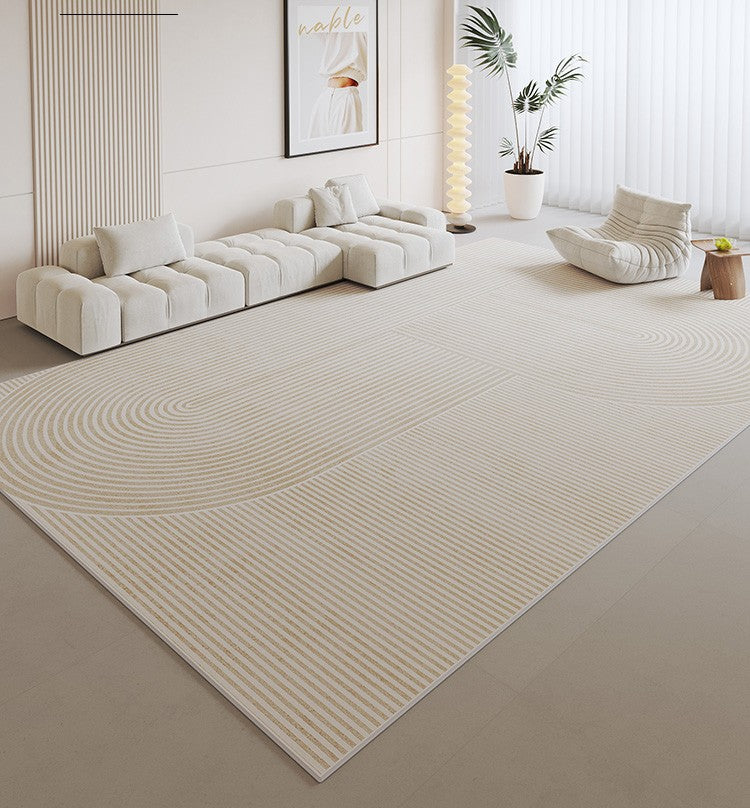 Large Geometric Floor Carpets, Modern Living Room Area Rugs, Bedroom Modern Rugs, Modern Area Rugs under Dining Room Table, Modern Rugs for Kitchen-HomePaintingDecor