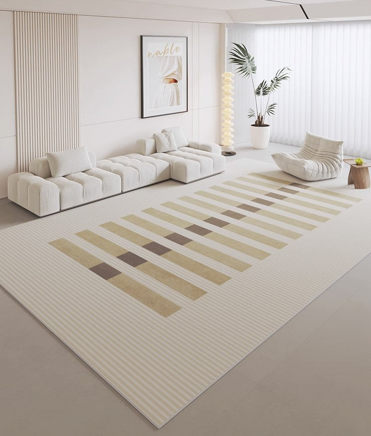 Living Room Rug Placement Ideas, Modern Rugs in Dining Room, Bedroom Geometric Area Rugs, Contemporary Modern Rugs for Kitchen