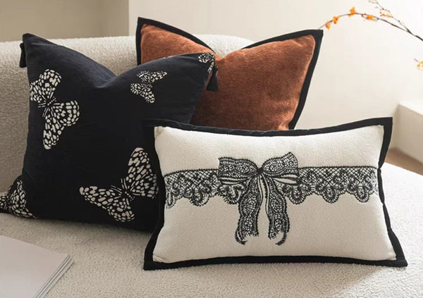 Large Decorative Throw Pillows, Decorative Pillow Arrangement Ideas for Couch, Modern Decorative Pillows for Living Room, Decorative Pillow Covers-HomePaintingDecor