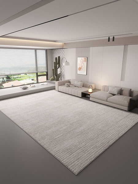 Grey Modern Rugs under Sofa, Large Modern Rugs in Living Room, Abstract Contemporary Rugs for Bedroom, Dining Room Floor Rugs, Modern Rugs for Office-HomePaintingDecor