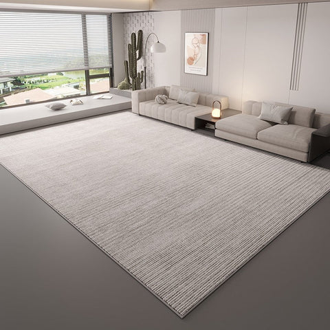 Grey Modern Rugs under Sofa, Large Modern Rugs in Living Room, Abstract Contemporary Rugs for Bedroom, Dining Room Floor Rugs, Modern Rugs for Office-HomePaintingDecor