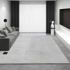 Geometric Modern Rugs for Sale, Modern Rug Placement Ideas for Living Room, Abstract Rugs for Dining Room, Contemporary Modern Rugs for Bedroom-HomePaintingDecor