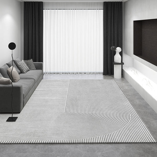 Geometric Modern Rugs for Sale, Modern Rug Placement Ideas for Living Room, Abstract Rugs for Dining Room, Contemporary Modern Rugs for Bedroom-HomePaintingDecor