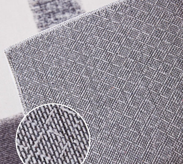Abstract Area Rugs for Living Room, Geometric Contemporary Modern Rugs Next to Bed, Modern Carpets for Office, Modern Soft Rugs under Dining Room Table-HomePaintingDecor