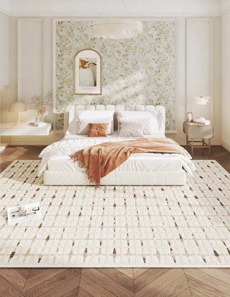 Abstract Area Rugs for Living Room, Modern Rugs under Dining Room Table, Modern Carpets for Kitchen, Geometric Contemporary Modern Rugs Next to Bed-HomePaintingDecor