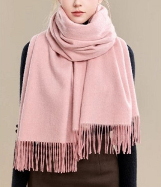 Fashion Scarf, Christmas Gift, Gifts for Her, Long Wool Scarf, Soft Wool Scarf for Women, Evening Wrap, Winter Shawl, Elegant Shawl, Warm Cape-HomePaintingDecor