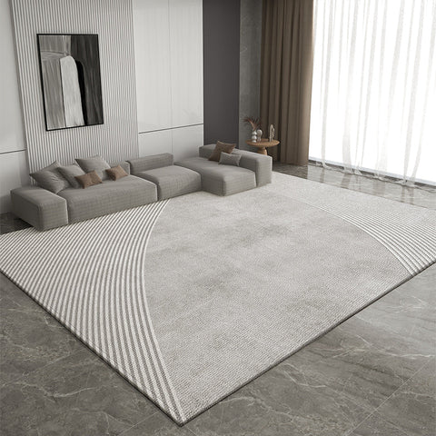 Modern Rug Placement Ideas for Living Room, Geometric Modern Rugs for Sale, Abstract Rugs for Dining Room, Contemporary Modern Rugs for Bedroom-HomePaintingDecor