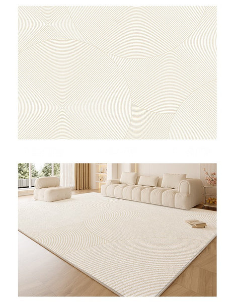 Living Room Abstract Modern Rugs, Extra Large Modern Rugs under Dining Room Table, Contemporary Modern Rugs, Contemporary Geometric Carpets-HomePaintingDecor