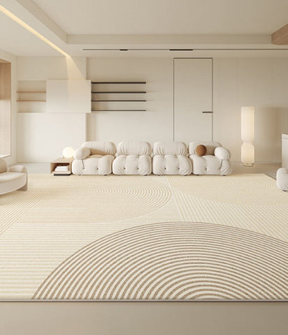 Oversized Modern Rug for Living Room, Bedroom Floor Rugs, Geometric Contemporary Rugs for Dining Room, Extra Large Modern Rugs for Living Room-HomePaintingDecor