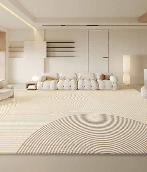 Bedroom Floor Rugs, Geometric Contemporary Rugs for Dining Room, Extra Large Modern Rugs for Living Room, Oversized Modern Rug for Living Room-HomePaintingDecor