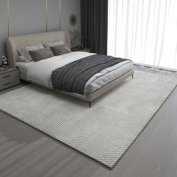 Contemporary Modern Rugs for Living Room, Geometric Modern Rugs for Sale, Modern Rug Placement Ideas for Bedroom, Gray Rugs for Dining Room-HomePaintingDecor